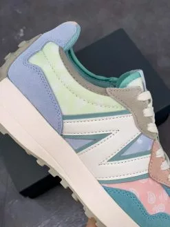 New Balance 327 “Paisley Pack” Blue/Pink-Green For Sale -Cheap Jordan Shop New Balance 327 Paisley Pack Blue Pink Green For Sale 4