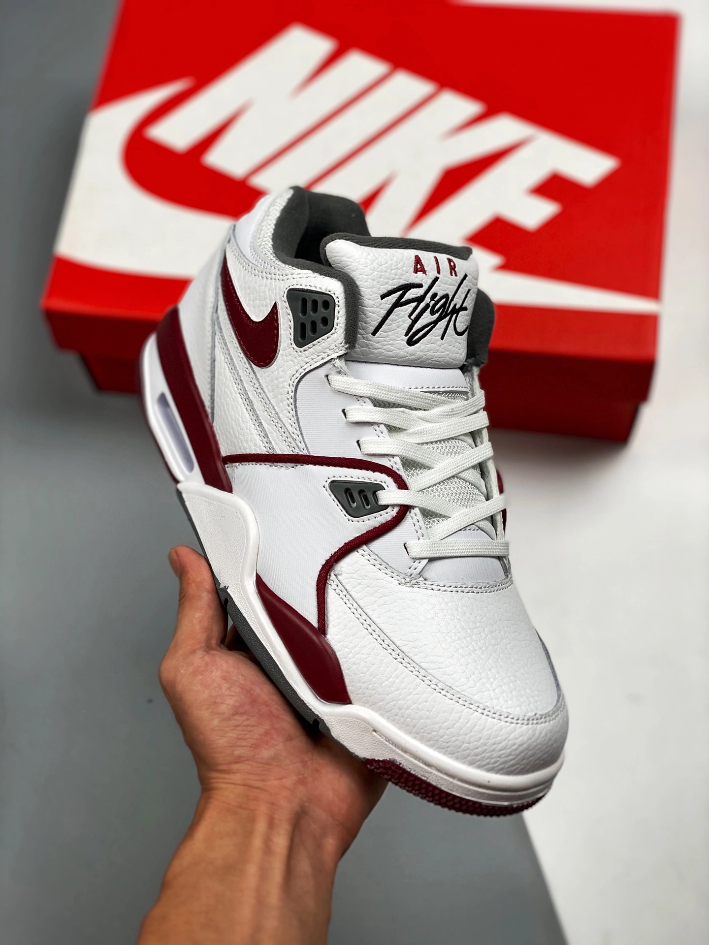 Jordan Mars 270 Nike Air Flight 89 White/Ash Grey-Team Red DD1173-100 For Sale 2 Jordan Mars 270 Nike Air Flight 89 White/Ash Grey-Team Red DD1173-100 For Sale