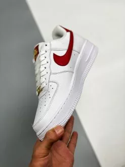 Nike Air Force 1 ’07 Essential White Gym Red CZ0270-104 For Sale -Cheap Jordan Shop Nike Air Force 1 07 Essential White Gym Red CZ0270 104 For Sale 5