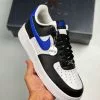 Nike Air Force 1 Black/Game Royal/White/Metallic Silver For Sale -Cheap Jordan Shop Nike Air Force 1 Black Game Royal White Metallic Silver For Sale