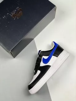 Nike Air Force 1 Black/Game Royal/White/Metallic Silver For Sale 12 Nike Air Force 1 Black/Game Royal/White/Metallic Silver For Sale -Cheap Jordan Shop Nike Air Force 1 Black Game Royal White Metallic Silver For Sale 2