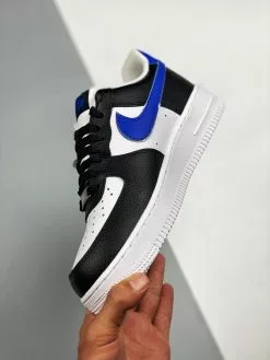 Nike Air Force 1 Black/Game Royal/White/Metallic Silver For Sale 14 Nike Air Force 1 Black/Game Royal/White/Metallic Silver For Sale -Cheap Jordan Shop Nike Air Force 1 Black Game Royal White Metallic Silver For Sale 4