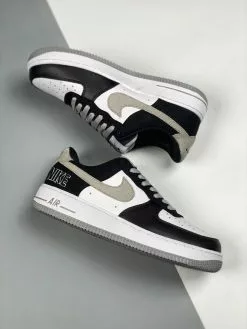 Nike Air Force 1 EMB Black/Fat Silver-White-Pine Green For Sale -Cheap Jordan Shop Nike Air Force 1 EMB Black Fat Silver White Pine Green For Sale 3 1