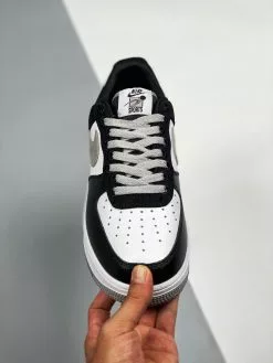 Nike Air Force 1 EMB Black/Fat Silver-White-Pine Green For Sale -Cheap Jordan Shop Nike Air Force 1 EMB Black Fat Silver White Pine Green For Sale 5 1