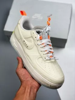 Nike Air Force 1 Experimental White/Sail/Atomic Orange/Black For Sale
