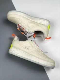 Nike Air Force 1 Experimental White/Sail/Atomic Orange/Black For Sale -Cheap Jordan Shop Nike Air Force 1 Experimental White Sail Atomic Orange Black For Sale 3