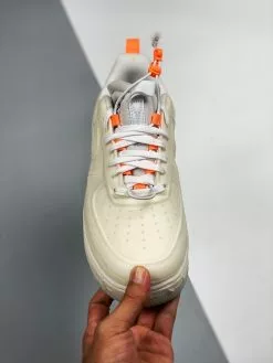 Nike Air Force 1 Experimental White/Sail/Atomic Orange/Black For Sale -Cheap Jordan Shop Nike Air Force 1 Experimental White Sail Atomic Orange Black For Sale 5