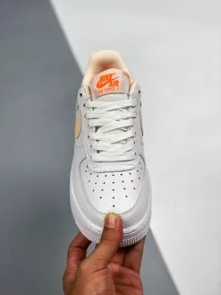 Nike Air Force 1 GS ‘White Hyper Crimson’ For Sale -Cheap Jordan Shop Nike Air Force 1 GS White Hyper Crimson For Sale 5