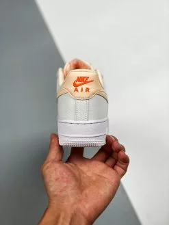 Nike Air Force 1 GS ‘White Hyper Crimson’ For Sale -Cheap Jordan Shop Nike Air Force 1 GS White Hyper Crimson For Sale 7
