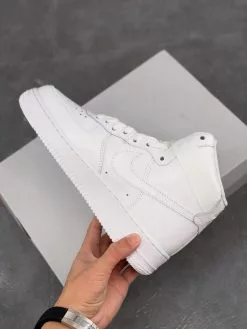 Nike Air Force 1 High Triple White 315121-115 For Sale -Cheap Jordan Shop Nike Air Force 1 High Triple White 315121 115 For Sale 3
