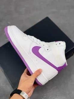 Nike Air Force 1 High ‘White Dark Orchid’ For Sale 14 Nike Air Force 1 High ‘White Dark Orchid’ For Sale -Cheap Jordan Shop Nike Air Force 1 High White Dark Orchid For Sale 4