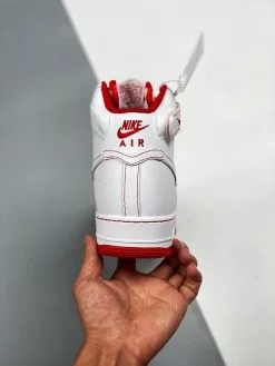 Nike Air Force 1 High White/Red CV1753-100 For Sale -Cheap Jordan Shop Nike Air Force 1 High White Red CV1753 100 For Sale 7