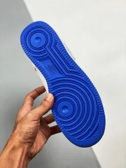 Nike Air Force 1 High White/Royal Blue CV1753-101 For Sale -Cheap Jordan Shop Nike Air Force 1 High White Royal Blue CV1753 101 For Sale 6 1