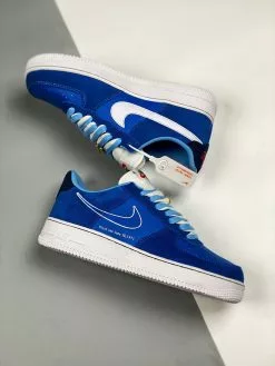 Nike Air Force 1 Low “First Use” University Blue/White For Sale -Cheap Jordan Shop Nike Air Force 1 Low First Use University Blue White For Sale 3 1