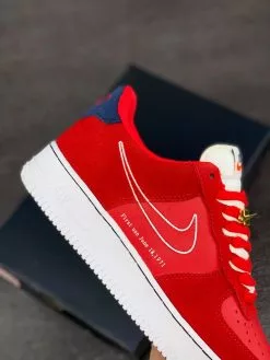 Nike Air Force 1 Low “First Use” University Red/White-Blue For Sale -Cheap Jordan Shop Nike Air Force 1 Low First Use University Red White Blue For Sale 5