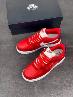 Nike Air Force 1 Low “First Use” University Red/White-Blue For Sale -Cheap Jordan Shop Nike Air Force 1 Low First Use University Red White Blue For Sale 6