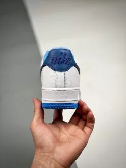 Nike Air Force 1 Low ‘First Use’ White/University Blue For Sale -Cheap Jordan Shop Nike Air Force 1 Low First Use White University Blue For Sale 7
