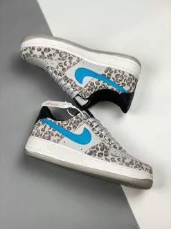 Nike Air Force 1 Low “Leopard” Pure Platinum/Light Blue Fury For Sale -Cheap Jordan Shop Nike Air Force 1 Low Leopard Pure Platinum Light Blue Fury For Sale 3 1
