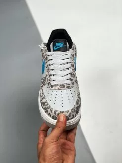Nike Air Force 1 Low “Leopard” Pure Platinum/Light Blue Fury For Sale -Cheap Jordan Shop Nike Air Force 1 Low Leopard Pure Platinum Light Blue Fury For Sale 5 1