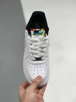Nike Air Force 1 Low “Peace, Love, Swoosh” White University Red For Sale -Cheap Jordan Shop Nike Air Force 1 Low Peace Love Swoosh White University Red For Sale 2 1