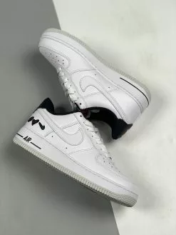 Nike Air Force 1 Low “Peace, Love, Swoosh” White University Red For Sale -Cheap Jordan Shop Nike Air Force 1 Low Peace Love Swoosh White University Red For Sale 4 1