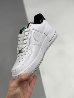 Nike Air Force 1 Low “Peace, Love, Swoosh” White University Red For Sale -Cheap Jordan Shop Nike Air Force 1 Low Peace Love Swoosh White University Red For Sale 5 1