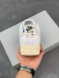 Nike Air Force 1 Low Splatter White CZ0339-100 For Sale -Cheap Jordan Shop Nike Air Force 1 Low Splatter White CZ0339 100 For Sale 6