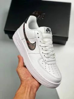 Nike Air Force 1 Low “Tie Dye” White/Bright Crimson-Laser Blue-Black For Sale