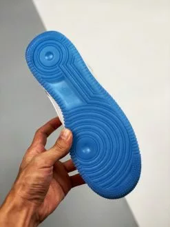 Nike Air Force 1 Low UV White/University Blue-Black-White For Sale -Cheap Jordan Shop Nike Air Force 1 Low UV White University Blue Black White For Sale 6