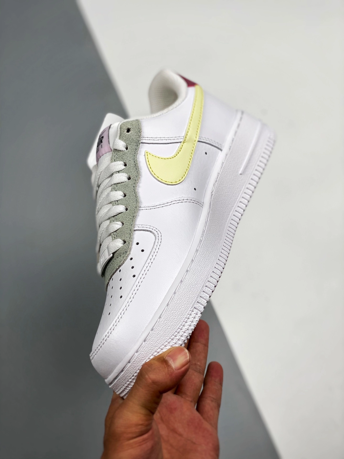 Nike Air Force 1 Low White Pink DN4930-100 For Sale 7 Nike Air Force 1 Low White Pink DN4930-100 For Sale - Image 5