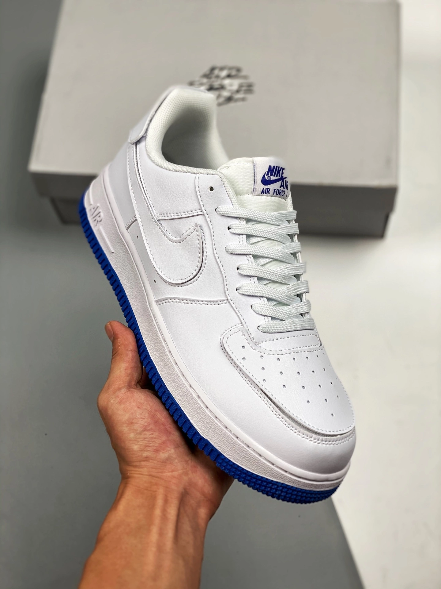 Nike Air Force 1 Low White/Royal Blue/White For Sale 3 Nike Air Force 1 Low White/Royal Blue/White For Sale