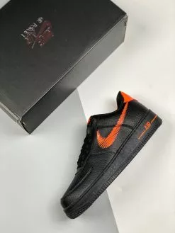 Nike Air Force 1 Low Zig Zag Black Orange DN4928-001 For Sale -Cheap Jordan Shop Nike Air Force 1 Low Zig Zag Black Orange DN4928 001 For Sale 2 1