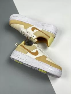 Nike Air Force 1 Pixel Sail Coconut Milk Lemon Drop For Sale -Cheap Jordan Shop Nike Air Force 1 Pixel Sail Coconut Milk Lemon Drop For Sale 3