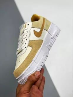 Nike Air Force 1 Pixel Sail Coconut Milk Lemon Drop For Sale -Cheap Jordan Shop Nike Air Force 1 Pixel Sail Coconut Milk Lemon Drop For Sale 4