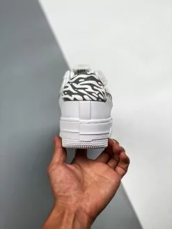 Nike Air Force 1 Pixel “Zebra” White/Particle Grey For Sale -Cheap Jordan Shop Nike Air Force 1 Pixel Zebra White Particle Grey For Sale 7