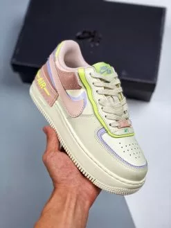 Nike Air Force 1 Shadow Cashmere/Pale Coral-Pure Violet For Sale