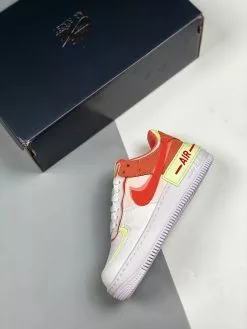 Nike Air Force 1 Shadow White/Magic Ember-Crimson Bliss-Lime Ice For Sale -Cheap Jordan Shop Nike Air Force 1 Shadow White Magic Ember Crimson Bliss Lime Ice For Sale 2 1