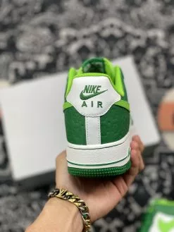 Nike Air Force 1 ’St. Patrick’s Day‘ Pine Green/Mean Green/White For Sale -Cheap Jordan Shop Nike Air Force 1 St Patricks Day Pine Green Mean Green White For Sale 6