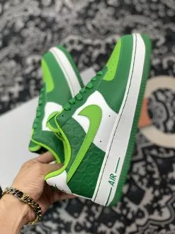 Nike Air Force 1 ’St. Patrick’s Day‘ Pine Green/Mean Green/White For Sale -Cheap Jordan Shop Nike Air Force 1 St Patricks Day Pine Green Mean Green White For Sale 8