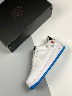 Nike Air Force 1 “Sticker” White/Wolf Grey/Black/Multi-Color For Sale -Cheap Jordan Shop Nike Air Force 1 Sticker White Wolf Grey Black Multi Color 2