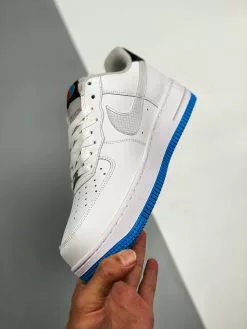 Nike Air Force 1 “Sticker” White/Wolf Grey/Black/Multi-Color For Sale -Cheap Jordan Shop Nike Air Force 1 Sticker White Wolf Grey Black Multi Color 4