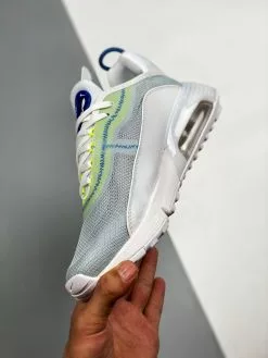 Nike Air Max 2090 Platinum Tint/Blustery-White-Volt On Sale -Cheap Jordan Shop Nike Air Max 2090 Platinum Tint Blustery White Volt On Sale 4