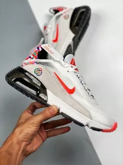 Cheap Jordan Shop -Cheap Jordan Shop Nike Air Max 2090 Spring Festival 2021 White Racer Blue Red On Sale 1