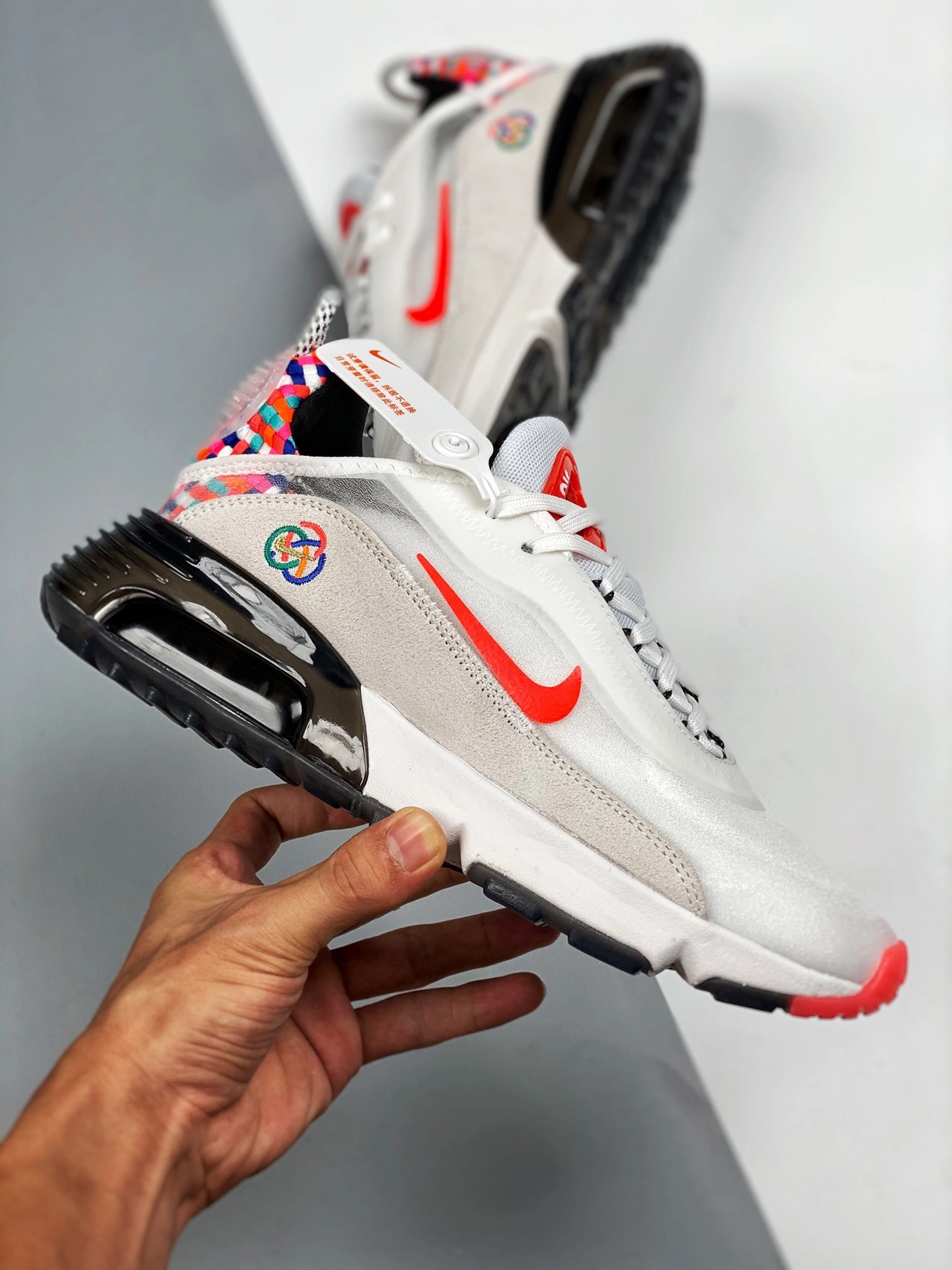 Nike Air Max 2090 ‘Spring Festival 2021’ White/Racer Blue/Red On Sale 4 Nike Air Max 2090 ‘Spring Festival 2021’ White/Racer Blue/Red On Sale - Image 2