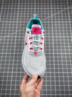 Nike Air Max 270 React White Teal And Pink For Sale -Cheap Jordan Shop Nike Air Max 270 React White Teal and Pink For Sale 5