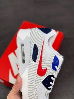 Nike Air Max 90 “Euro Tour” White Red CW7574-100 For Sale 14 Nike Air Max 90 “Euro Tour” White Red CW7574-100 For Sale -Cheap Jordan Shop Nike Air Max 90 Euro Tour White Red CW7574 100 For Sale 5