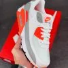Nike Air Max 90 White/Hyper Orange-Light Smoke Grey For Sale 1 Nike Air Max 90 White/Hyper Orange-Light Smoke Grey For Sale -Cheap Jordan Shop Nike Air Max 90 White Hyper Orange Light Smoke Grey For Sale