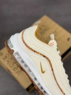Nike Air Max 97 “Cork” Coconut Milk/Volt DC4012-100 For Sale -Cheap Jordan Shop Nike Air Max 97 Cork Coconut Milk Volt DC4012 100 For Sale 3
