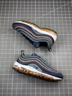 Nike Air Max 97 “Cork” Hasta/Obsidian/Thunder Blue/Bucktan/White/Wheat For Sale -Cheap Jordan Shop Nike Air Max 97 Cork Hasta Obsidian Thunder Blue Bucktan White Wheat 3 1