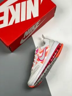 Nike Air Max Plus Nike Air Max Genome White/Bright Mango-Hyper Pink For Sale -Cheap Jordan Shop Nike Air Max Genome White Bright Mango Hyper Pink For Sale 2 1